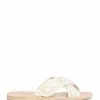 Ancient Greek Sandals Mules Thais Écru
