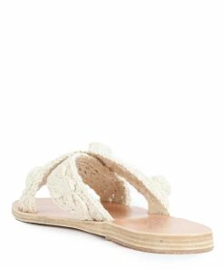 Ancient Greek Sandals Mules Thais Écru -Golden Goose-boutique agsth43693 pck20220608 3