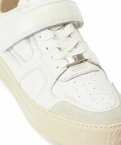 AMI Paris Baskets Unisexe Coton Blanc 12 AMI Paris Baskets Unisexe Coton Blanc -Golden Goose-boutique amipa50260 pck20230118 4