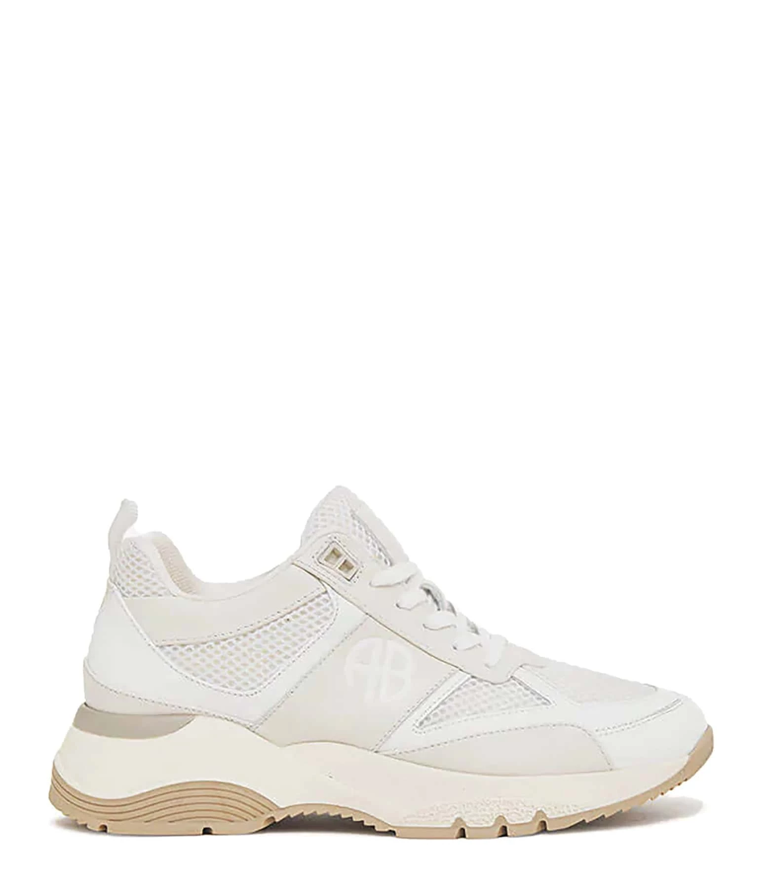 ANINE BING Baskets Dina Cuir Blanc 3 ANINE BING Baskets Dina Cuir Blanc