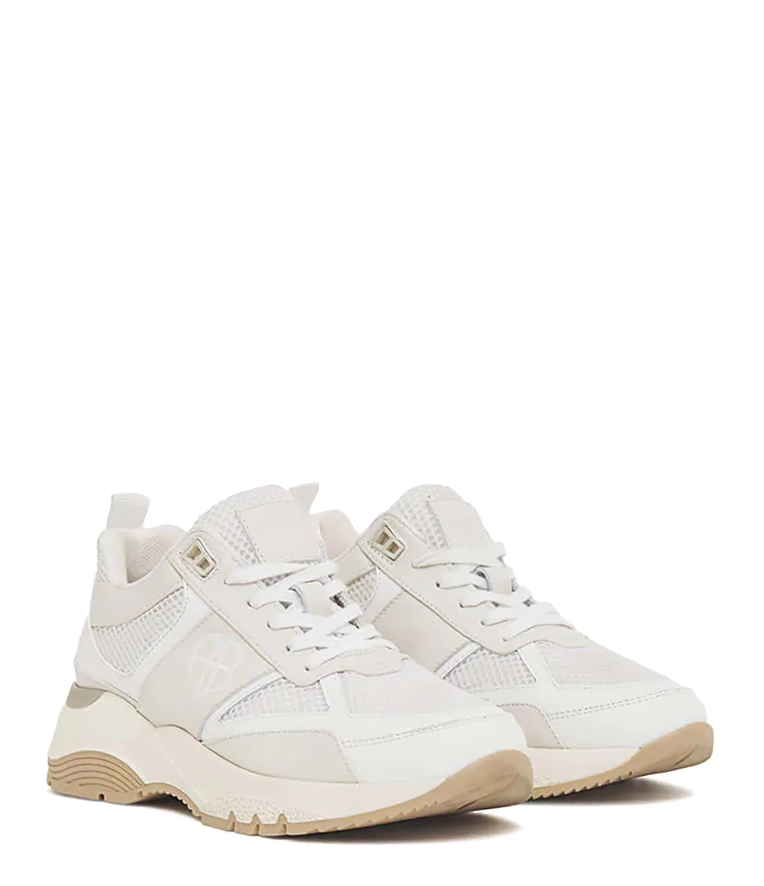 ANINE BING Baskets Dina Cuir Blanc 6 ANINE BING Baskets Dina Cuir Blanc – Image 4