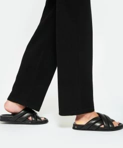 ANINE BING Mules Lizzie Cuir Noir -Golden Goose-boutique anine look20221129 426