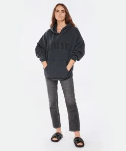 ANINE BING Mules Lizzie Cuir Noir -Golden Goose-boutique anine look20221130 292