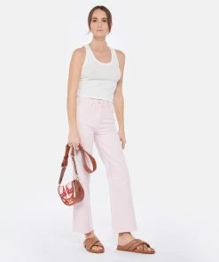 ANINE BING Mules Lizzie Cuir Cognac -Golden Goose-boutique anine look20221221 292