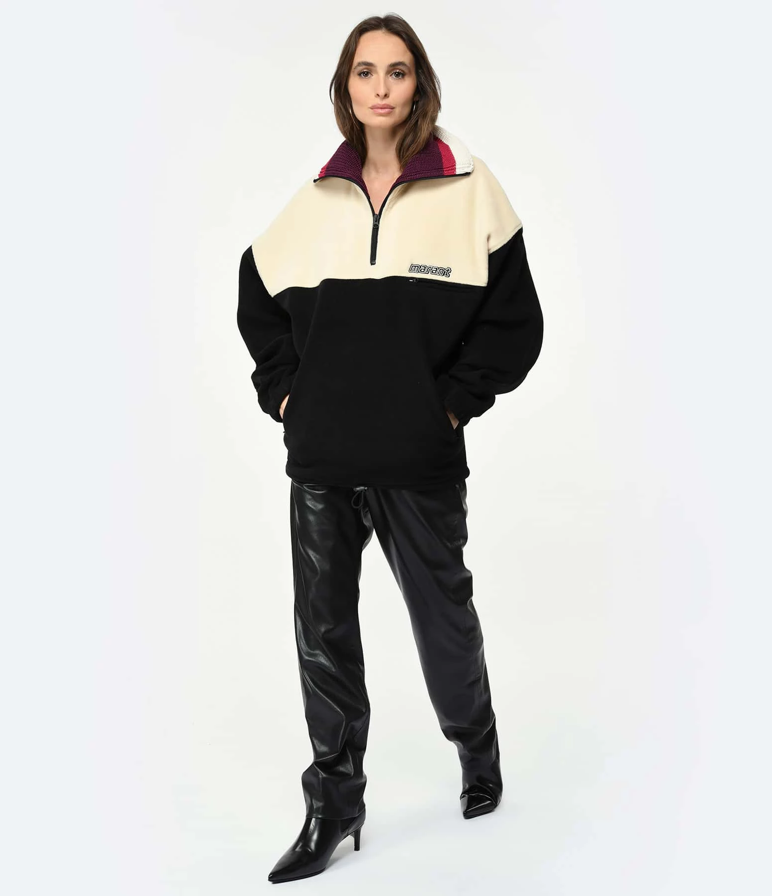 ANINE BING Bottines Stevie Cuir Noir 8 ANINE BING Bottines Stevie Cuir Noir – Image 6