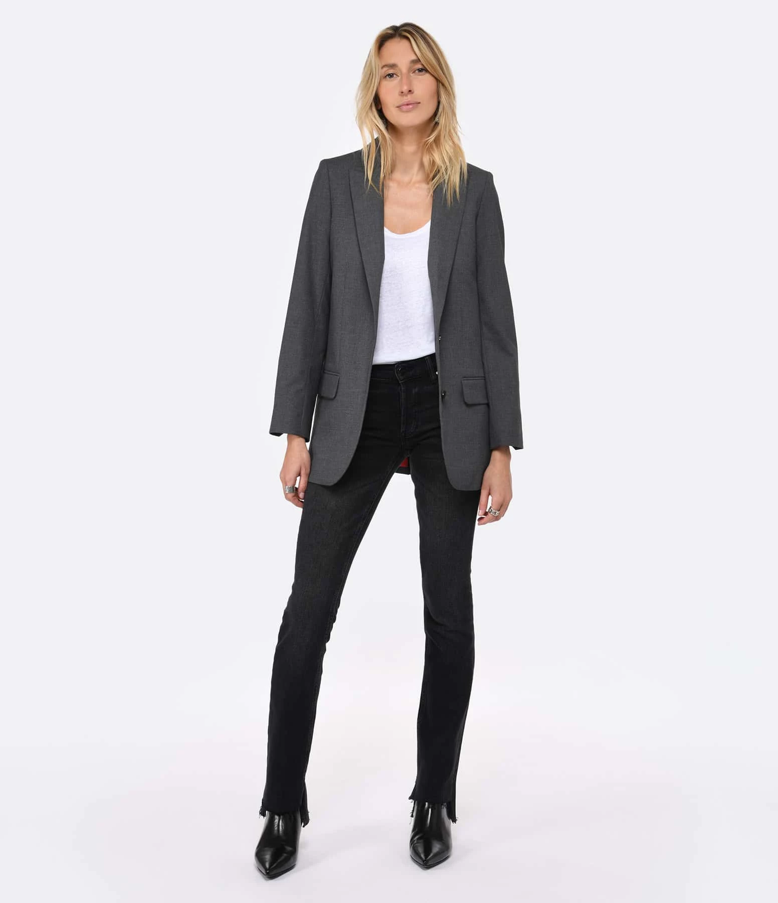 ANINE BING Bottines Stevie Cuir Noir 11 ANINE BING Bottines Stevie Cuir Noir – Image 9