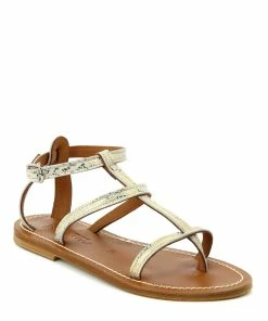 K.jacques Sandales Antioche Cuir Batura Platine -Golden Goose-boutique antioche batura platine np 3 1