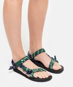 ARIZONA LOVE Sandales Trekky Bandana Kaki Navy 14 ARIZONA LOVE Sandales Trekky Bandana Kaki Navy -Golden Goose-boutique arizo look20200212 116