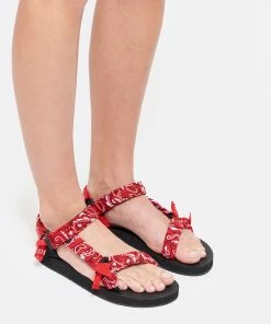 ARIZONA LOVE Sandales Trekky Bandana Rouge 15 ARIZONA LOVE Sandales Trekky Bandana Rouge -Golden Goose-boutique arizo look20200212 171