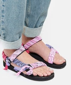 ARIZONA LOVE Sandales Trekky Bandana Rose Violet 13 ARIZONA LOVE Sandales Trekky Bandana Rose Violet -Golden Goose-boutique arizo look20200212 552