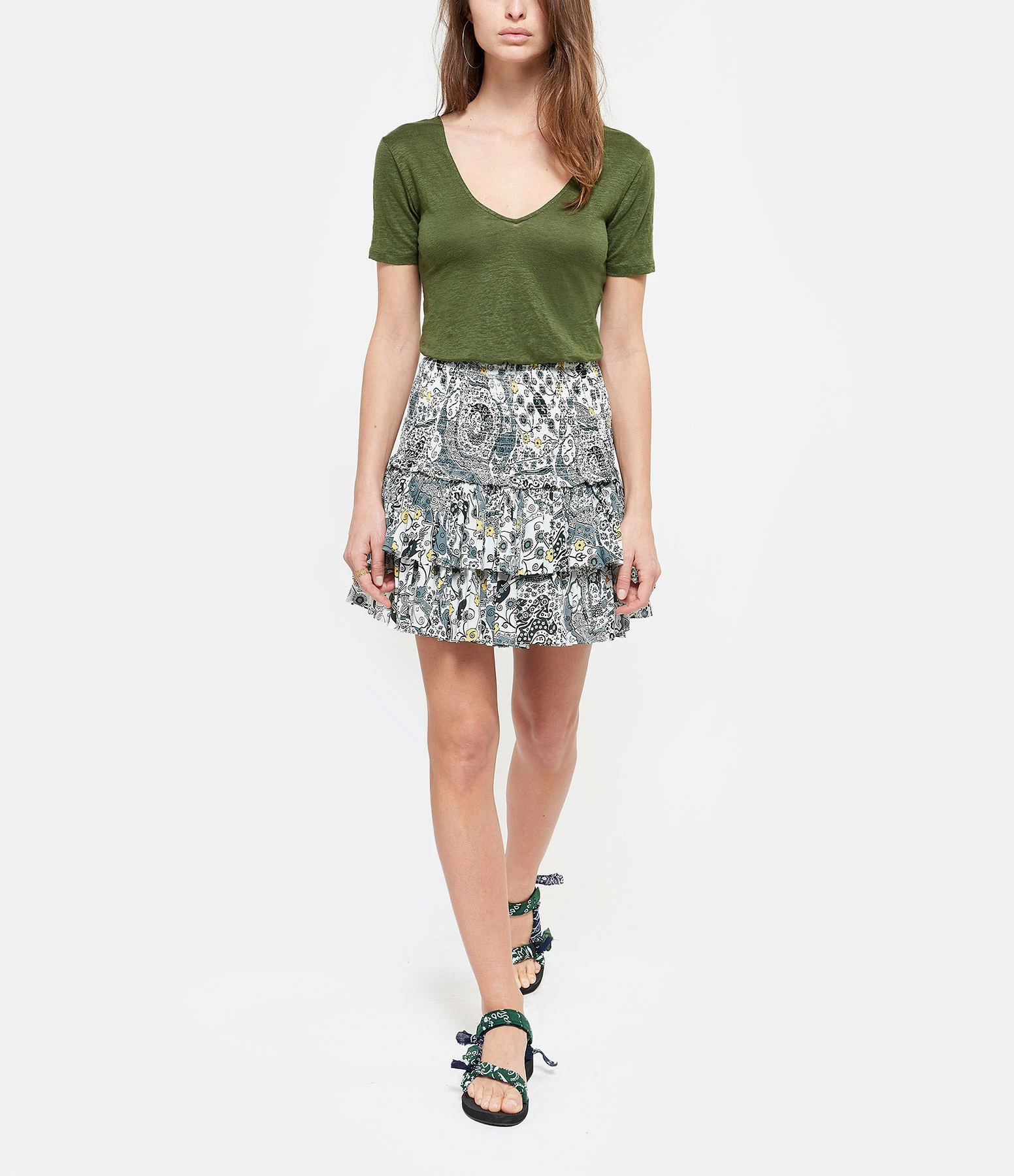 ARIZONA LOVE Sandales Trekky Bandana Kaki Navy 8 ARIZONA LOVE Sandales Trekky Bandana Kaki Navy – Image 6