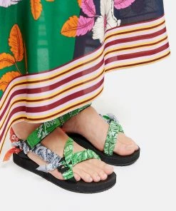 ARIZONA LOVE Sandales Trekky Bandana Vert Orange Blanc 14 ARIZONA LOVE Sandales Trekky Bandana Vert Orange Blanc -Golden Goose-boutique arizo look20200313 250