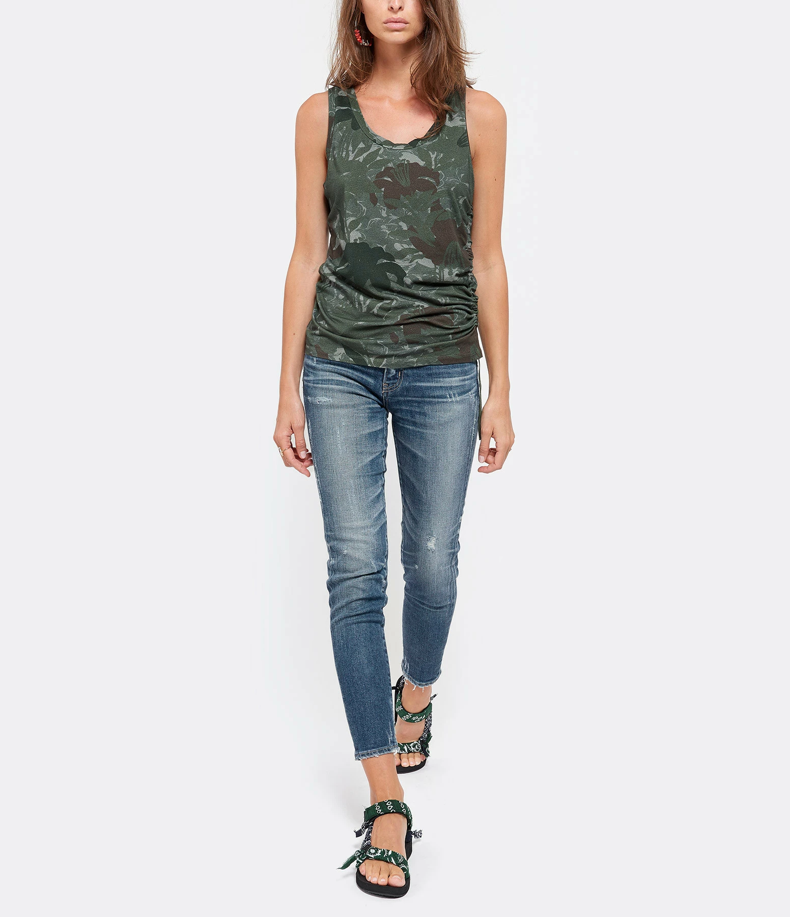 ARIZONA LOVE Sandales Trekky Bandana Kaki Navy 9 ARIZONA LOVE Sandales Trekky Bandana Kaki Navy – Image 7