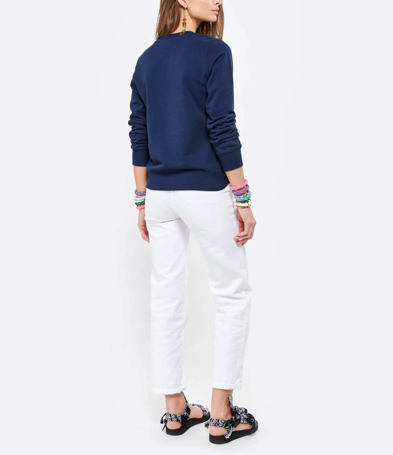 ARIZONA LOVE Sandales Trekky Nœud Bandana Noir 9 ARIZONA LOVE Sandales Trekky Nœud Bandana Noir – Image 7