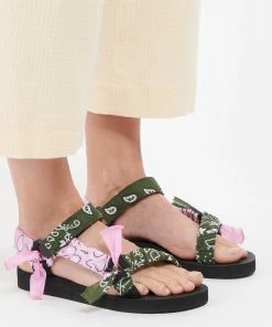 ARIZONA LOVE Sandales Trekky Bandana Rose Kaki 15 ARIZONA LOVE Sandales Trekky Bandana Rose Kaki -Golden Goose-boutique arizo look20210210 94