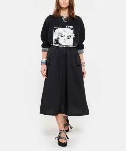 ARIZONA LOVE Sandales Trekky Plateforme Bandana Noir -Golden Goose-boutique arizo look20210217 410