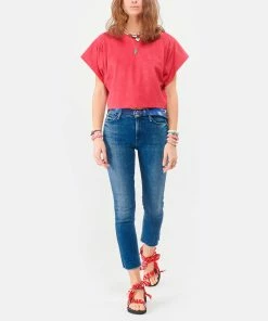 ARIZONA LOVE Sandales Trekky Nœud Bandana Rouge 14 ARIZONA LOVE Sandales Trekky Nœud Bandana Rouge -Golden Goose-boutique arizo look20210223 89