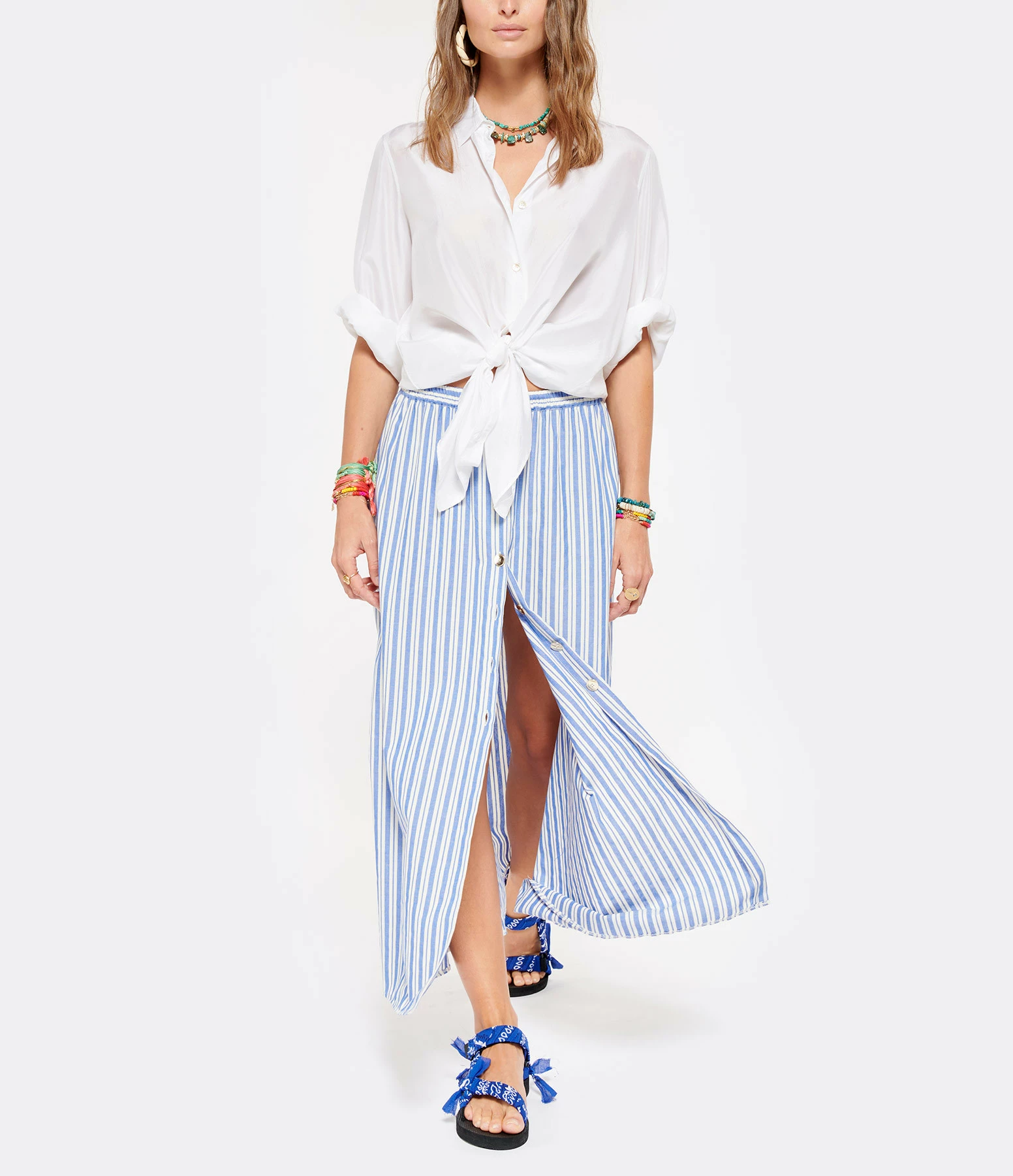 ARIZONA LOVE Sandales Trekky Bandana Bleu 8 ARIZONA LOVE Sandales Trekky Bandana Bleu – Image 6