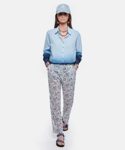 Sandales Trekky Bleu, Collaboration Arizona Love X Véronika Loubry -Golden Goose-boutique arizo look20220125 228