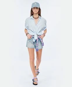 ARIZONA LOVE Sandales Trekky Bandana Bleu Rose 15 ARIZONA LOVE Sandales Trekky Bandana Bleu Rose -Golden Goose-boutique arizo look20220125 5