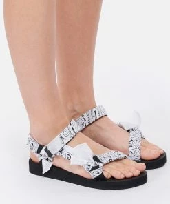 ARIZONA LOVE Sandales Trekky Bandana Blanc 12 ARIZONA LOVE Sandales Trekky Bandana Blanc -Golden Goose-boutique arizo look20220201 280