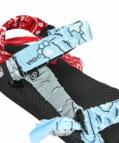 ARIZONA LOVE Sandales Trekky Bandana Bleu Gris Rouge 12 ARIZONA LOVE Sandales Trekky Bandana Bleu Gris Rouge -Golden Goose-boutique arizo181808 pck20200127 4