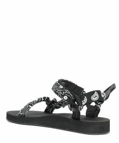 ARIZONA LOVE Sandales Trekky Recyclées Noir -Golden Goose-boutique arizo181810 pck20200127 3 1