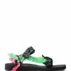 ARIZONA LOVE Sandales Trekky Bandana Vert Rose Noir -Golden Goose-boutique arizo25309 pck20200310 1