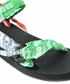 ARIZONA LOVE Sandales Trekky Bandana Vert Orange Blanc 13 ARIZONA LOVE Sandales Trekky Bandana Vert Orange Blanc -Golden Goose-boutique arizo25310 pck20200310 4