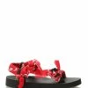 ARIZONA LOVE Sandales Trekky Nœud Bandana Rouge 1 ARIZONA LOVE Sandales Trekky Nœud Bandana Rouge -Golden Goose-boutique arizo31201 pck20210202 1