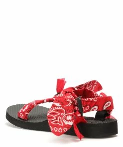 ARIZONA LOVE Sandales Trekky Nœud Bandana Rouge 11 ARIZONA LOVE Sandales Trekky Nœud Bandana Rouge -Golden Goose-boutique arizo31201 pck20210202 3