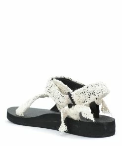 ARIZONA LOVE Sandales Trekky Dentelle Écru, Exclusivité Lulli -Golden Goose-boutique arizo40964 pck20220118 3