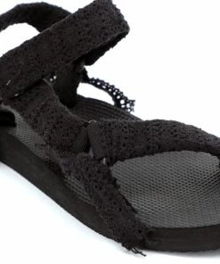 ARIZONA LOVE Sandales Trekky Dentelle Noir, Exclusivité Lulli -Golden Goose-boutique arizo40965 pck20220118 4