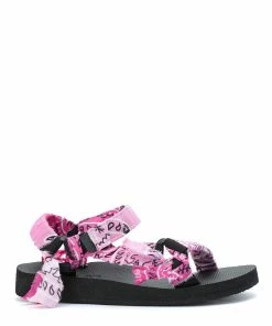 ARIZONA LOVE Sandales Trekky Tye & Dye Rose, Exclusivité Lulli