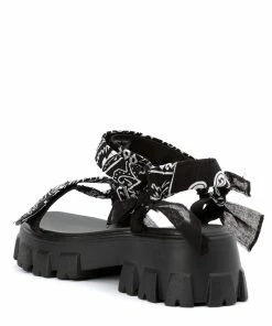 ARIZONA LOVE Sandales Trekky Sporty Bandana Noir -Golden Goose-boutique arizo40972 pck20220118 3