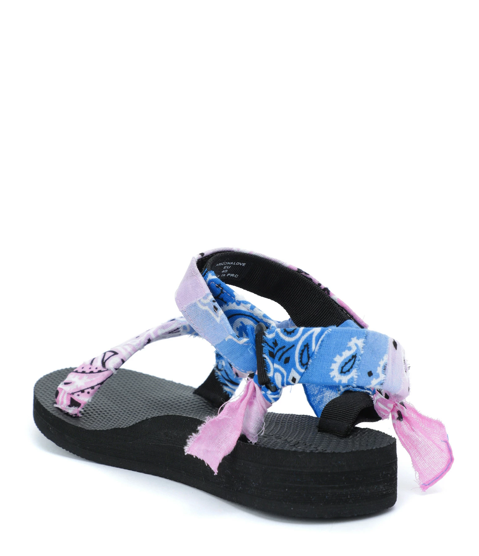 ARIZONA LOVE Sandales Trekky Bandana Bleu Rose 5 ARIZONA LOVE Sandales Trekky Bandana Bleu Rose – Image 3