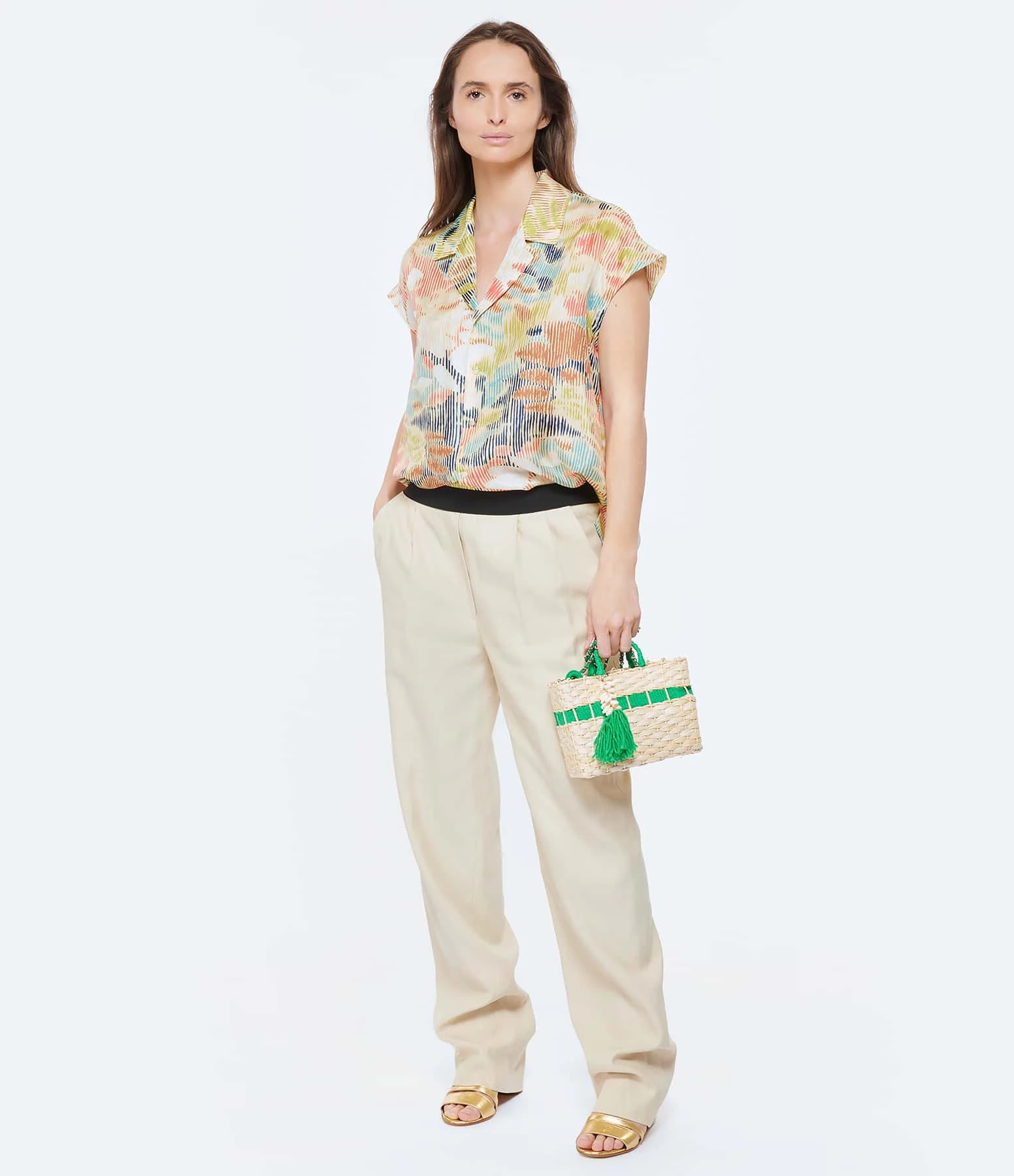 Atelier Content Sandales Wilma Cuir Doré 9 Atelier Content Sandales Wilma Cuir Doré – Image 7