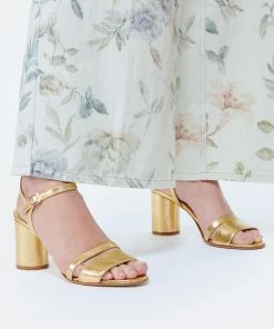 Atelier Content Sandales Wilma Cuir Doré 13 Atelier Content Sandales Wilma Cuir Doré -Golden Goose-boutique ateli look20230131 38