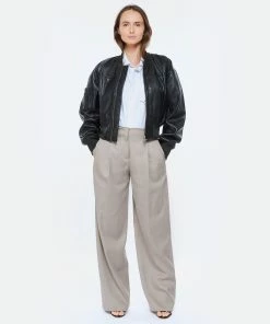 Atelier Content Sandales Waletta Cuir Noir Pois Blanc -Golden Goose-boutique ateli look20230131 88