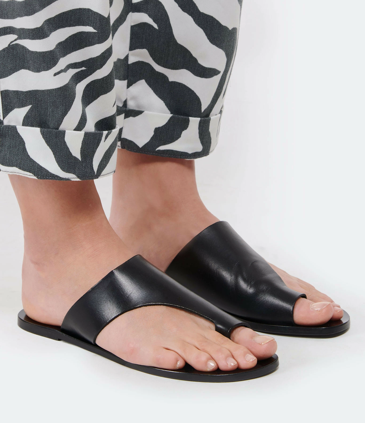 ATP Atelier Mules Rosa Vachette Noir 7 ATP Atelier Mules Rosa Vachette Noir – Image 5