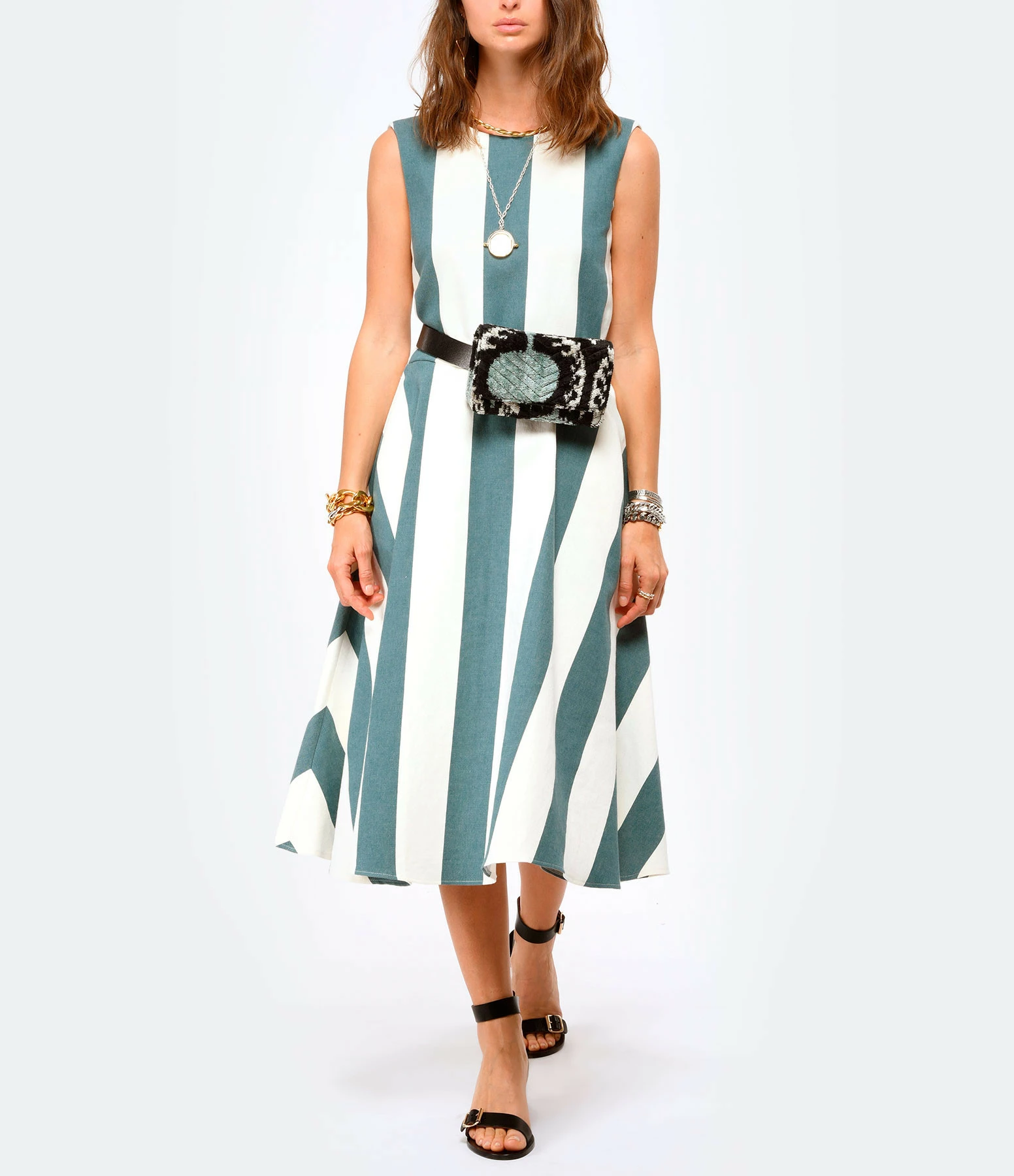 ATP Atelier Sandales Carmen Vachette Noir 7 ATP Atelier Sandales Carmen Vachette Noir – Image 5