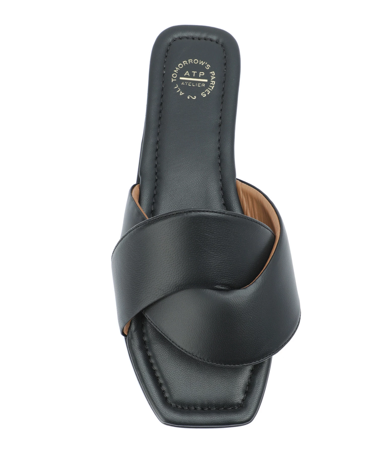 ATP Atelier Mules Capurso Cuir Nappa Noir 4 ATP Atelier Mules Capurso Cuir Nappa Noir – Image 2