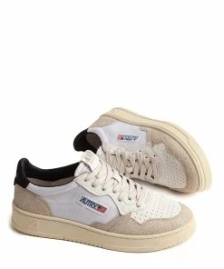 AUTRY Baskets 01 Low Cuir Suédé Noir -Golden Goose-boutique aul cn02 5