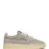 AUTRY Baskets 01 Low Cuir Taupe -Golden Goose-boutique aulw gg29 goat grey 1