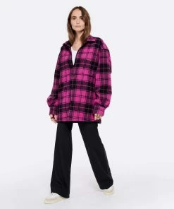 AUTRY Baskets 01 Low Cuir Suédé Blanc Rose -Golden Goose-boutique autry look20221222 268