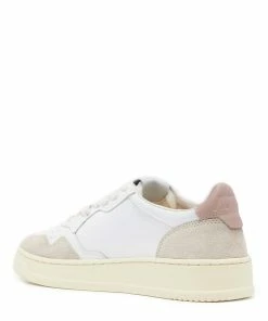 AUTRY Baskets 01 Low Cuir Suédé Blanc Rose 10 AUTRY Baskets 01 Low Cuir Suédé Blanc Rose -Golden Goose-boutique autry35352 pck20210607 3