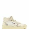 AUTRY Baskets Mid Cuir Platine 2 AUTRY Baskets Mid Cuir Platine -Golden Goose-boutique autry44238 pck20220520 1