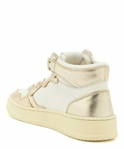 AUTRY Baskets Mid Cuir Platine -Golden Goose-boutique autry44238 pck20220520 3