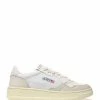 AUTRY Baskets 01 Low Cuir Suédé Blanc