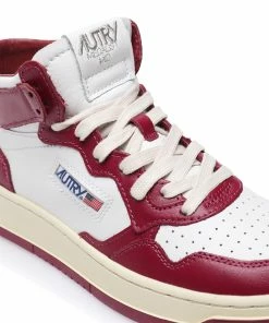 AUTRY Baskets Mid Cuir Amethyste -Golden Goose-boutique autry52864 pck20230201 4